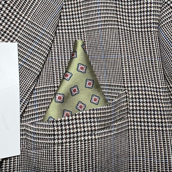 NEW! Zara Plaid Wool Oversized Blazer - Picture 6 of 12